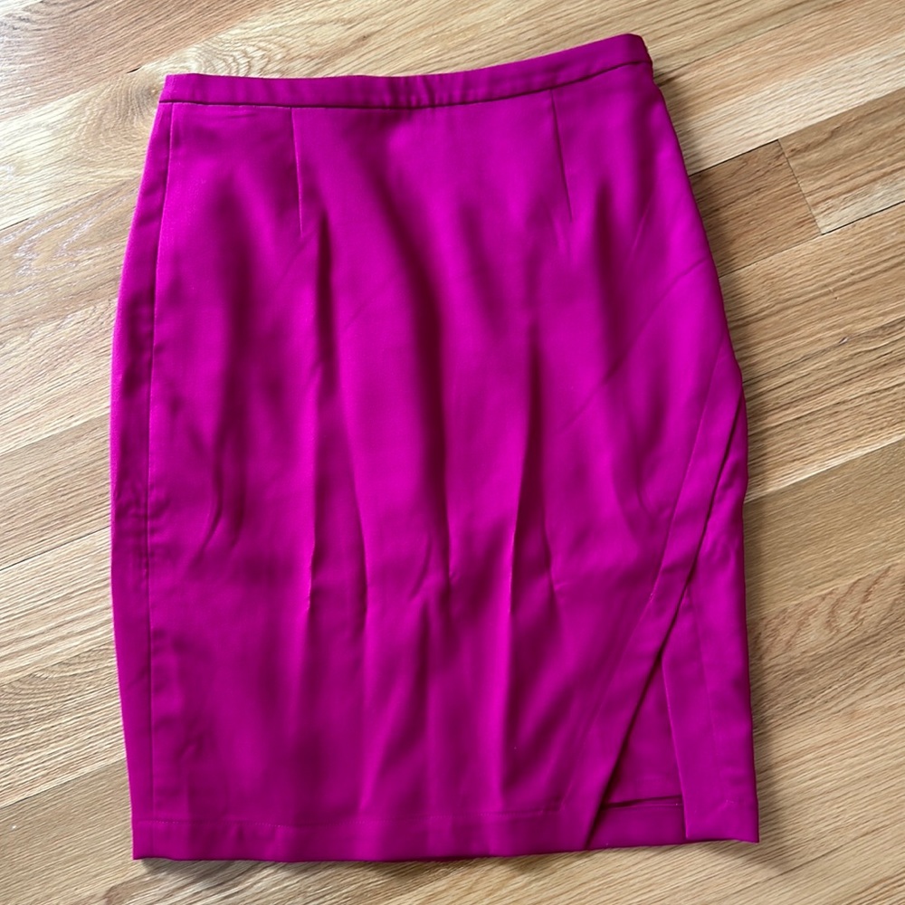 Pink Pencil Skirt